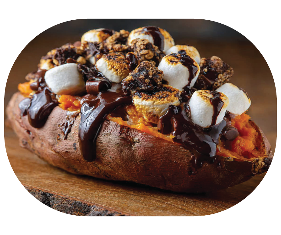 S'mores sweet potato