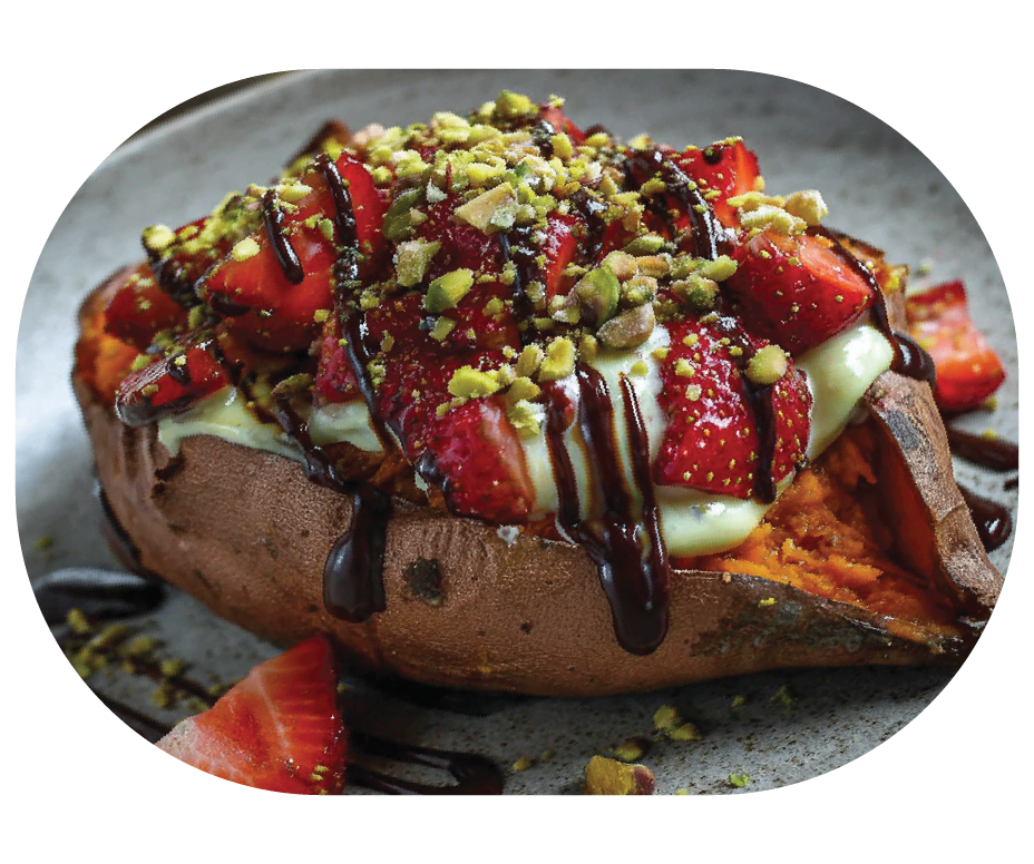 Strawberry sweet potato